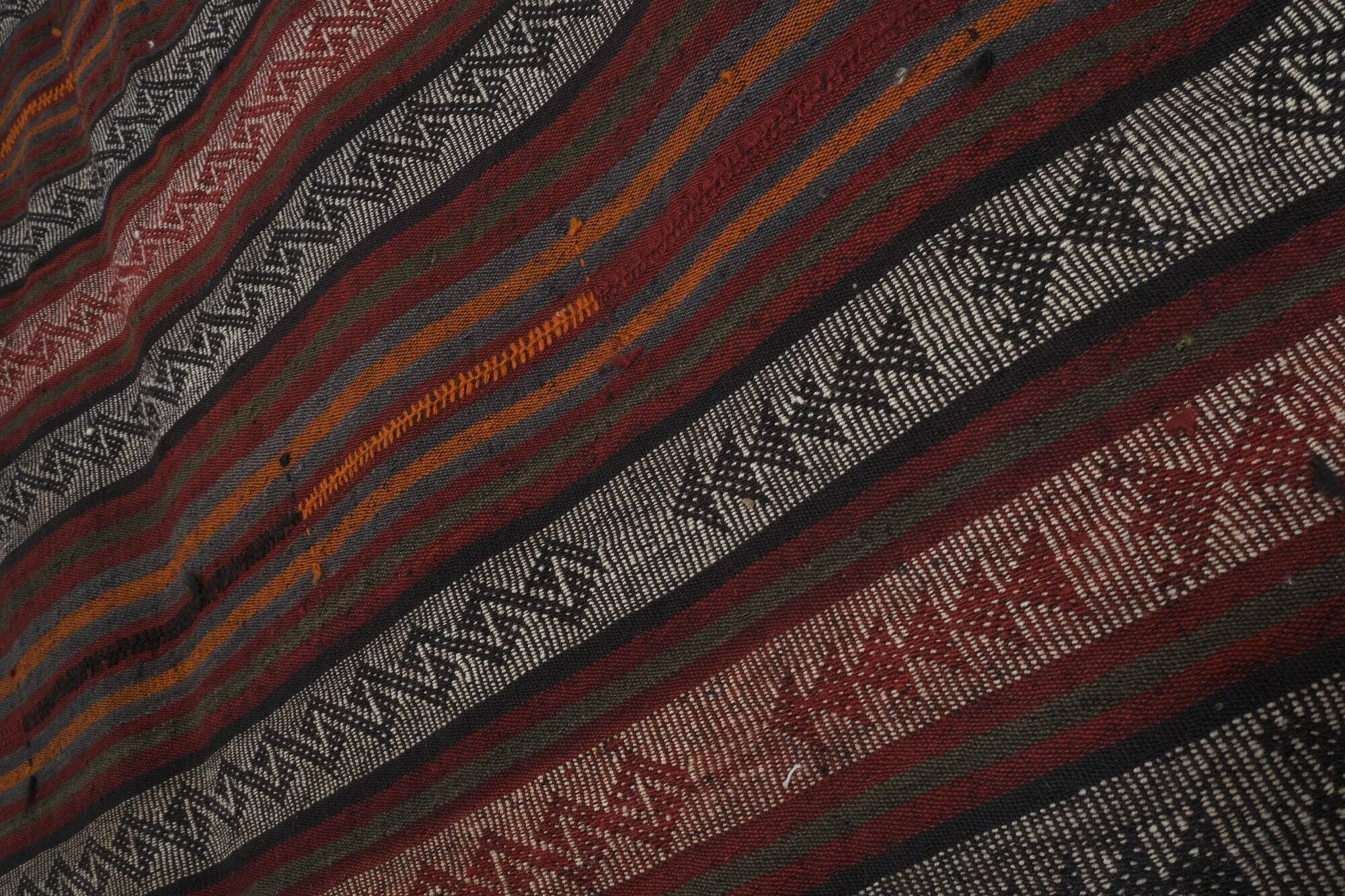 Vintage Turkish hallway rug 131x395 cm