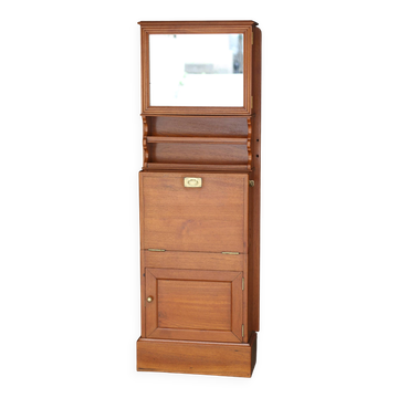 Rare: adorable mahogany boat furniture (circa 1900). Very good condition.