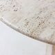 Organic travertine dining table, Italy 1970s