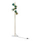 Green diabolo floor lamp