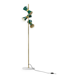 Green diabolo floor lamp