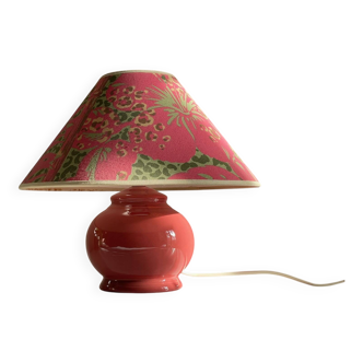 VINTAGE Leopard Ceramic LAMP