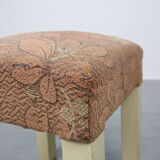 Tabouret de saumon du milieu du siècle
