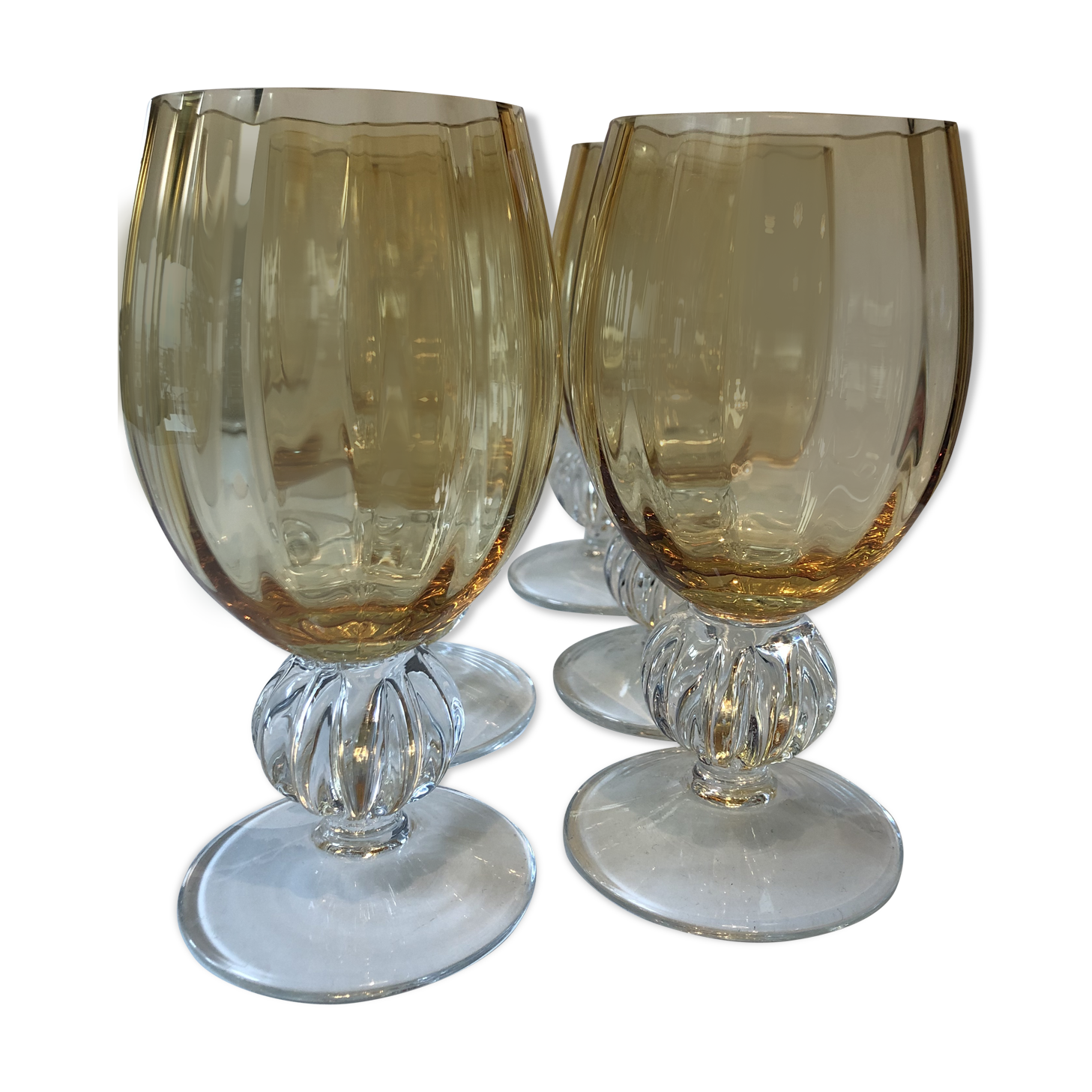 Set of 6 walking glasses