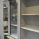 Vitrine patiné noir