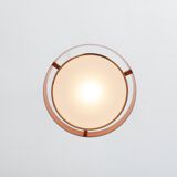 Jo Hammerborg copper Pendant Light - Juno -, for Fog & Morup, 1960s