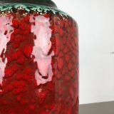 Vase fat lava multi-color 517-45 Scheurich années 1970