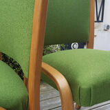 Pair of Bow wood Steiner chairs