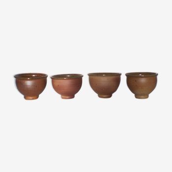 Lot of 4 sandstone bowls