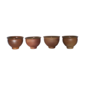 Lot of 4 sandstone bowls