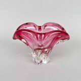Art Glass Bowl by designer Josef Hospodka for Chribska Glassworks, 1960's