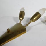 Gold Design Wall Lamps Sputnik 1950s