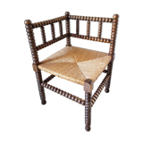 Mulched corner armchair arts and crafts style