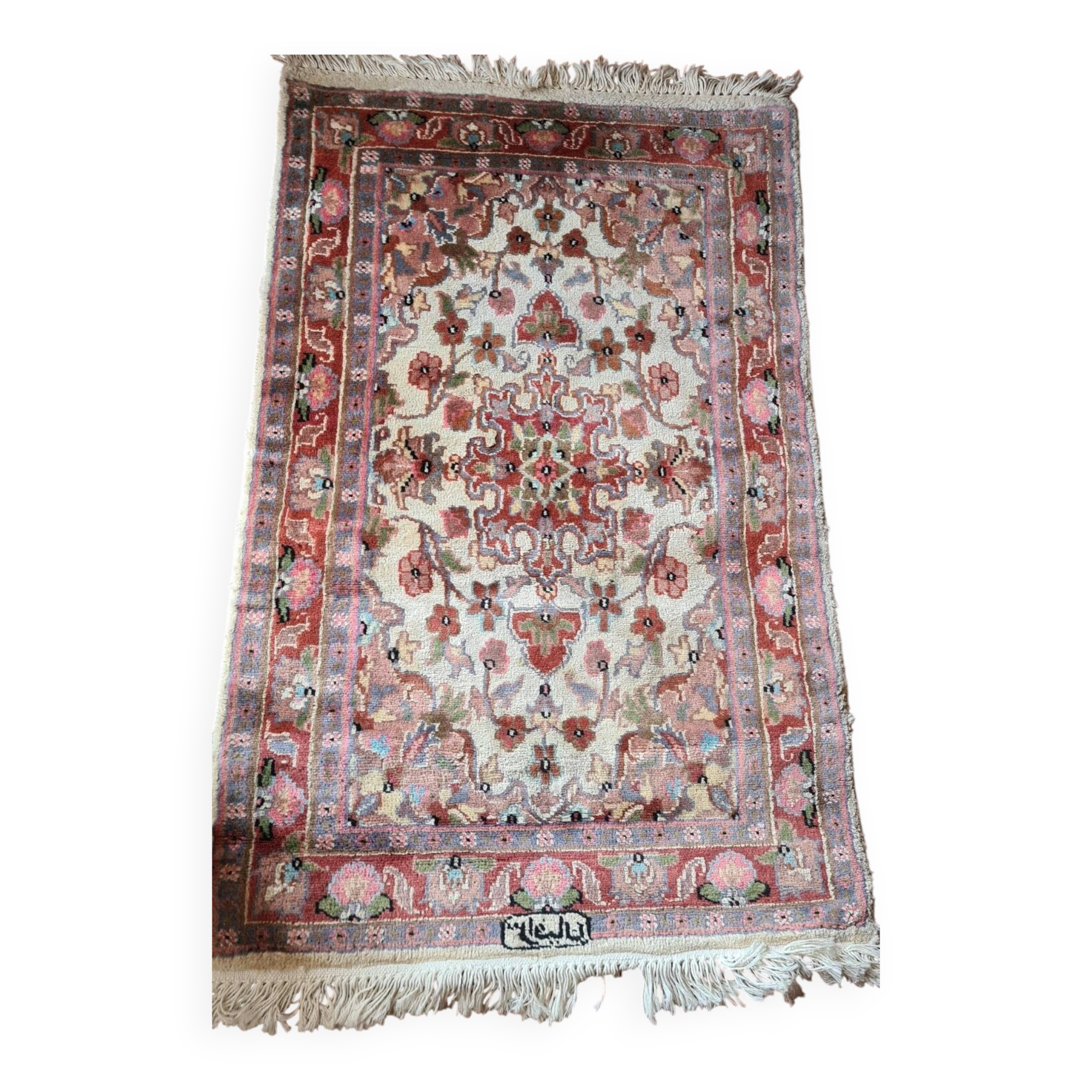 Iranian carpet & Bukhara palace handmade wool/silk