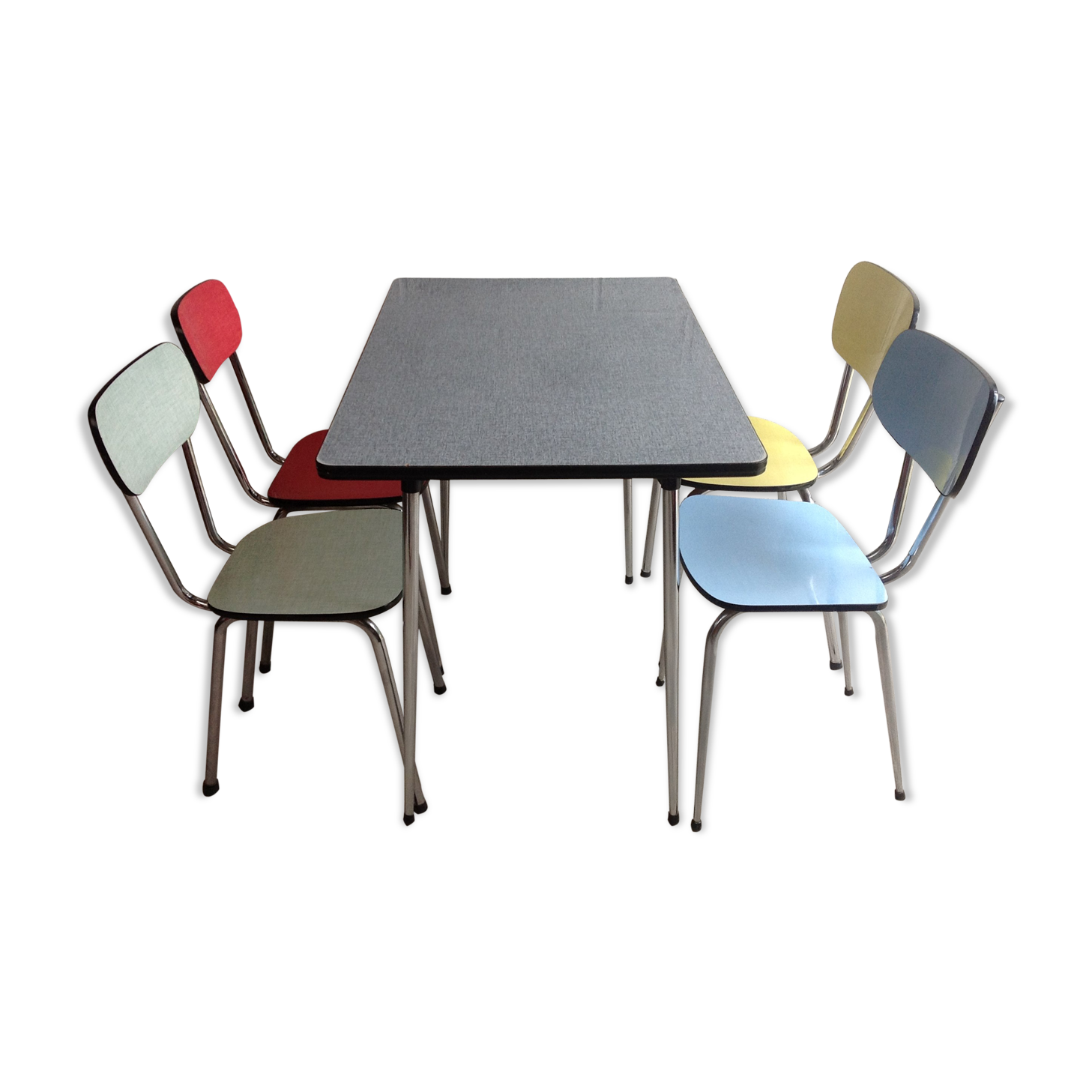 Formica table and chairs