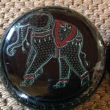 Elephant round box