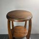 Dutch art deco Amsterdam school oak side table, 1930s