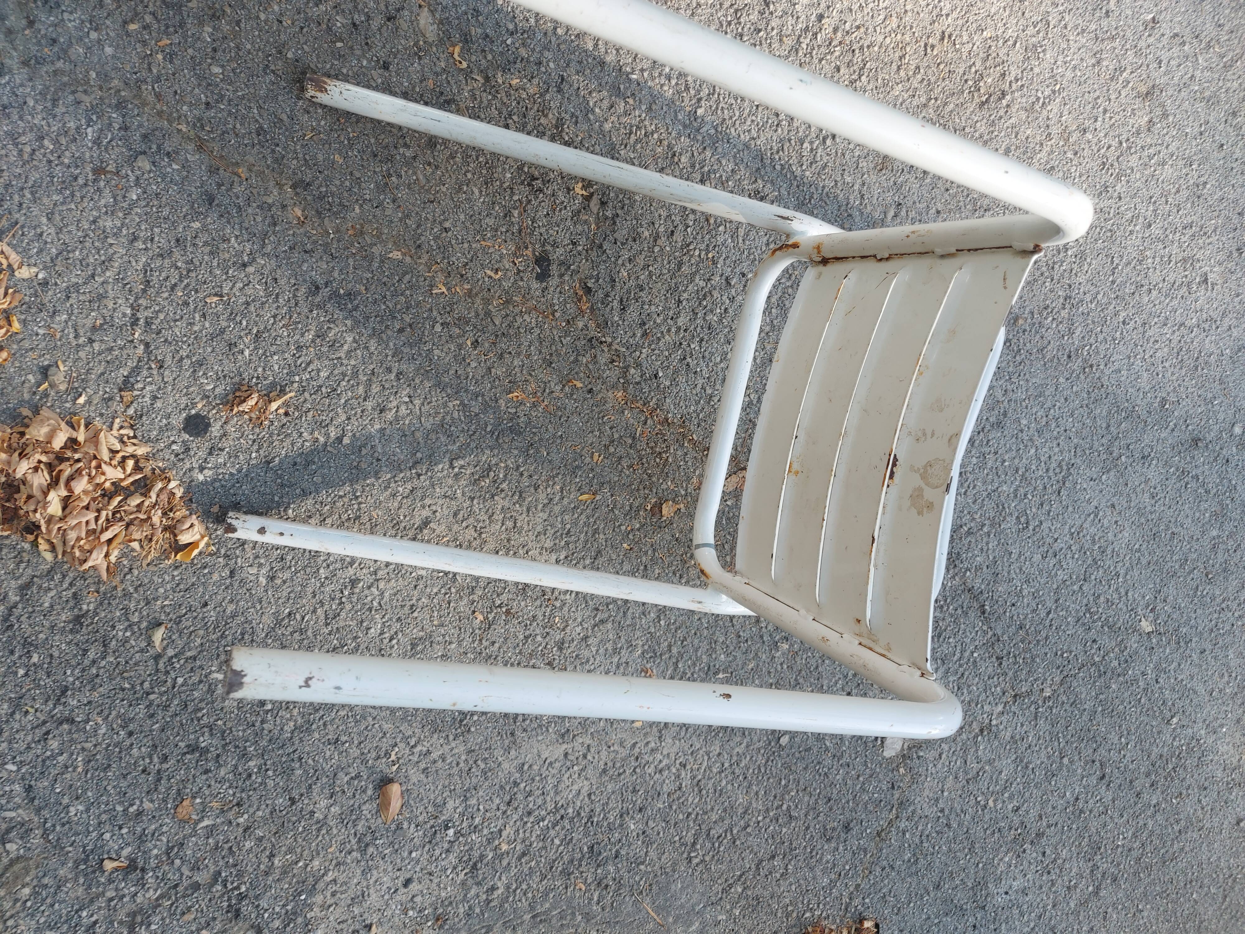 2 Chairs Tolix Garden Chairs