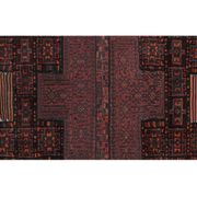 Vintage Turkish Oushak Rug Handwoven 108x276 cm