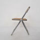 Webbing folding chair by Giancarlo Piretti for Castelli, model Plia, Italy 1967