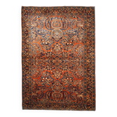 Tapis persan Sarouk antique fait main, années 1920