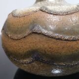 Vintage German ceramic handle vase from the 70s