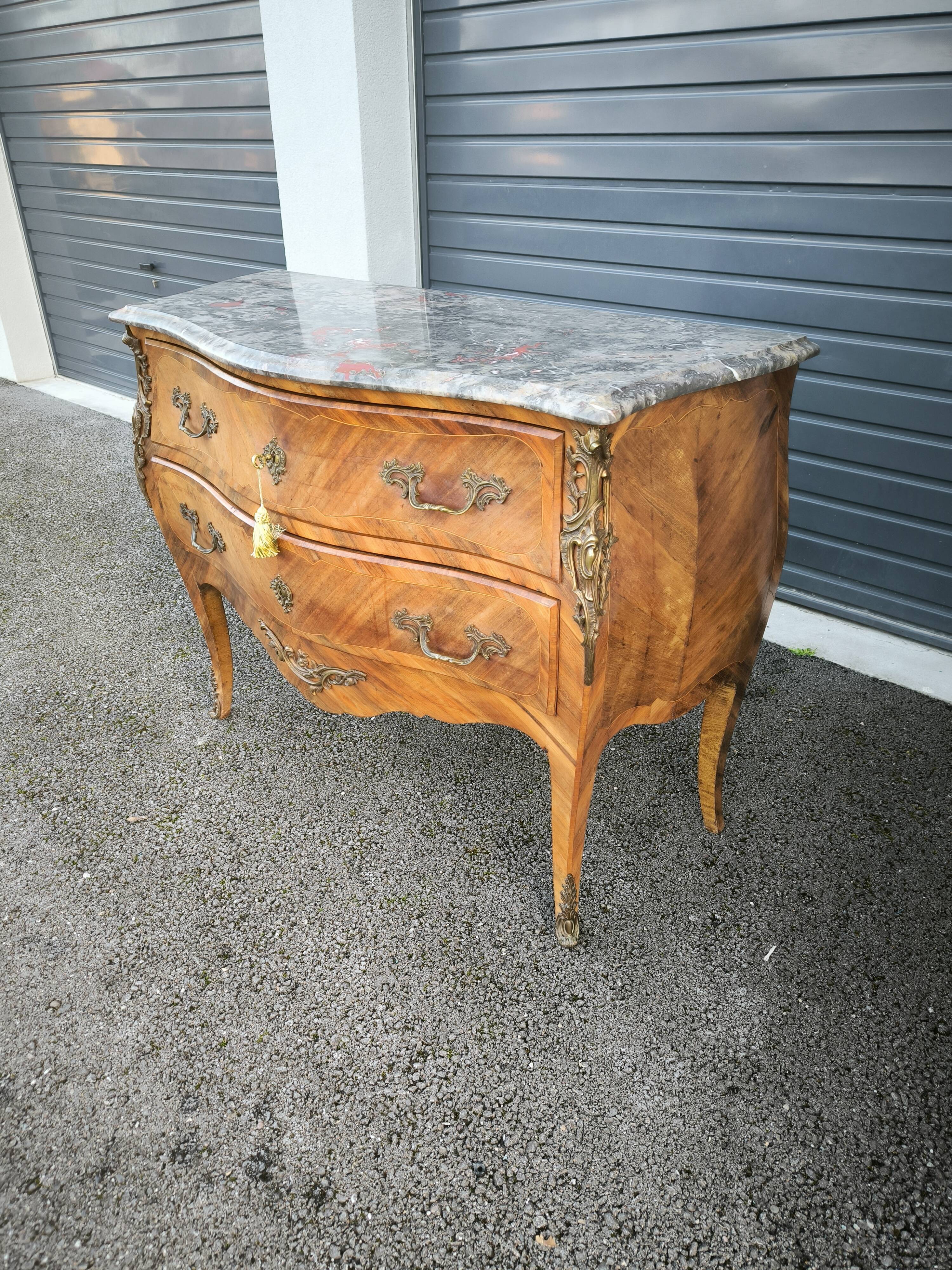 Louis XV style chest of drawers
