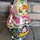 Russian doll comprising 10 matriochkas