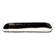 Long Black and Transparent Murano Glass Centerpiece by Aureliano Toso, Labe