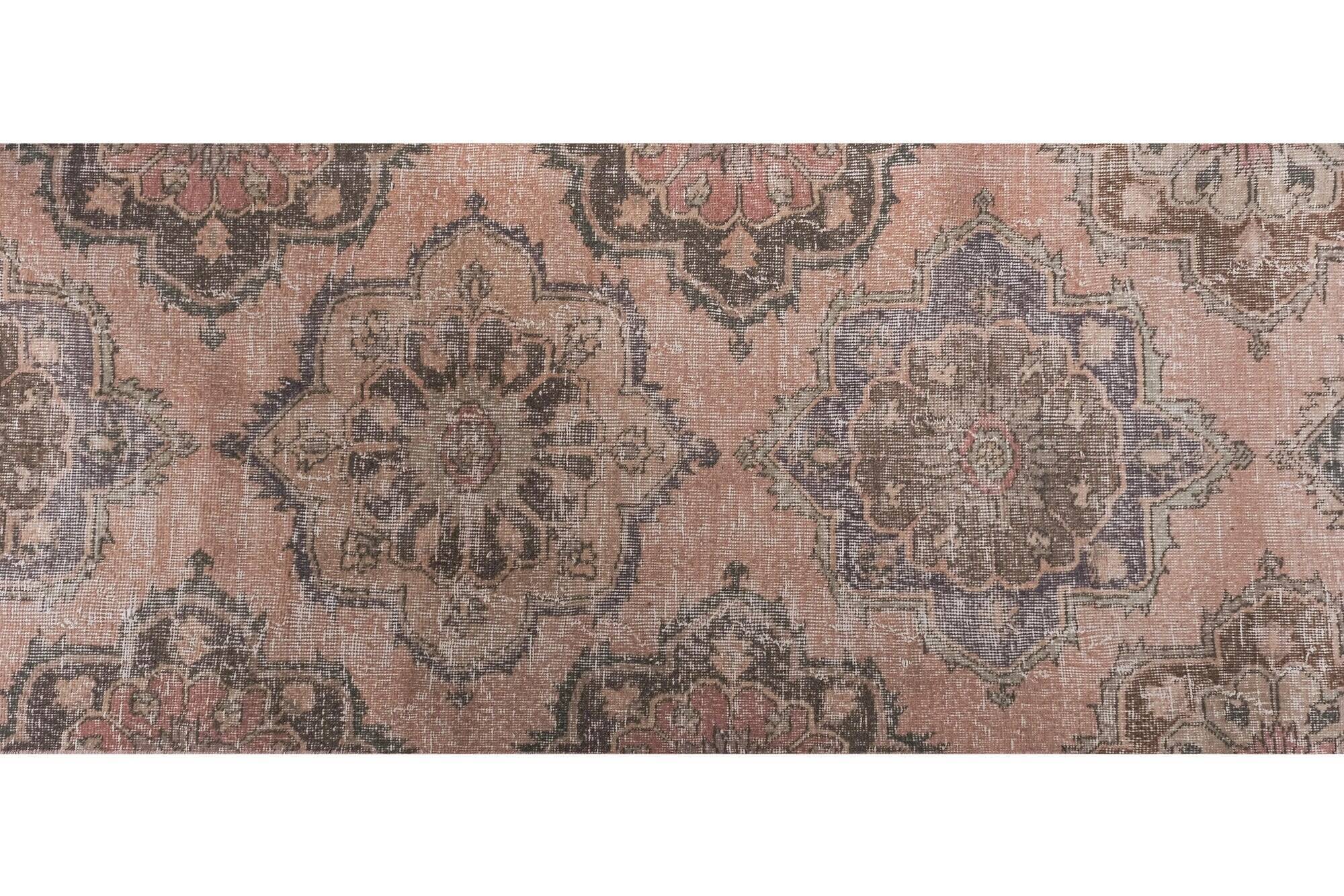 Vintage Turkish hallway rug 80x726 cm