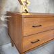 Low Scandinavian design sideboard in teak