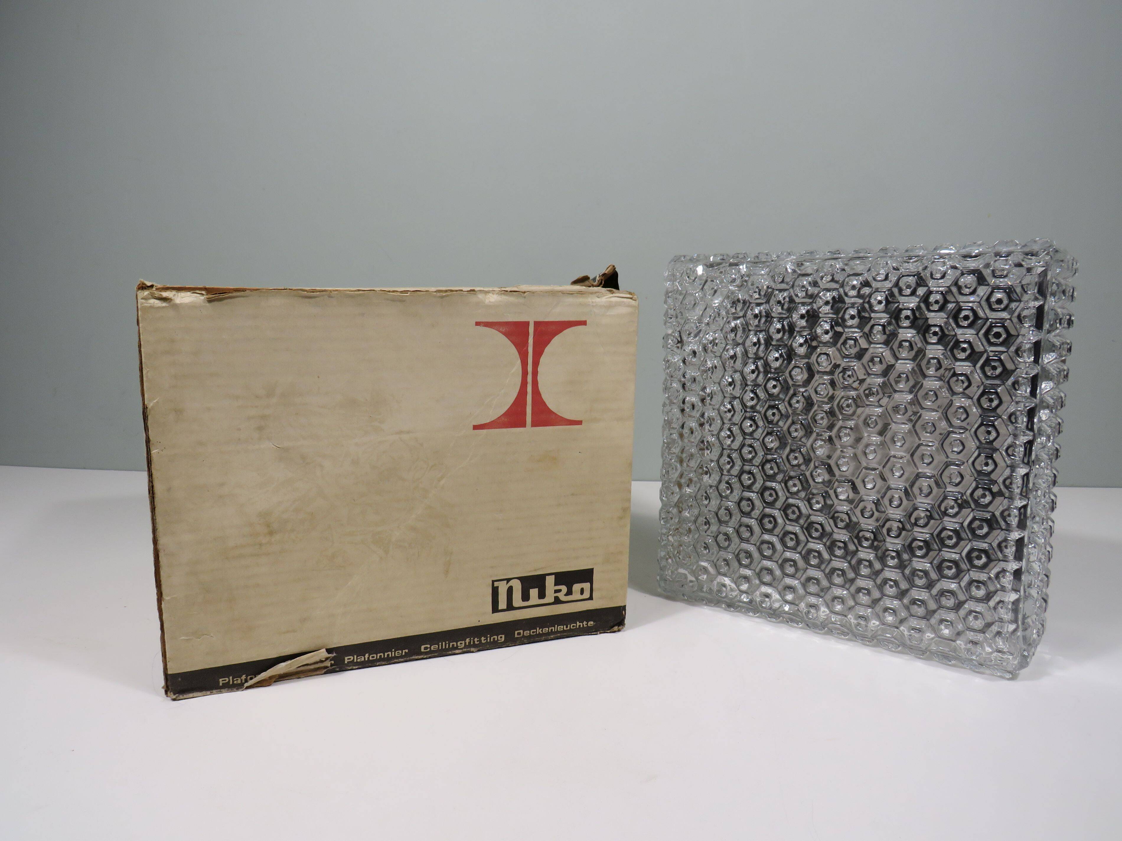 Niko ceiling light, Belgium 1960s