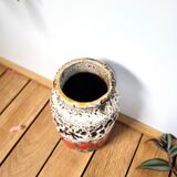 Vase West Germany fat lava