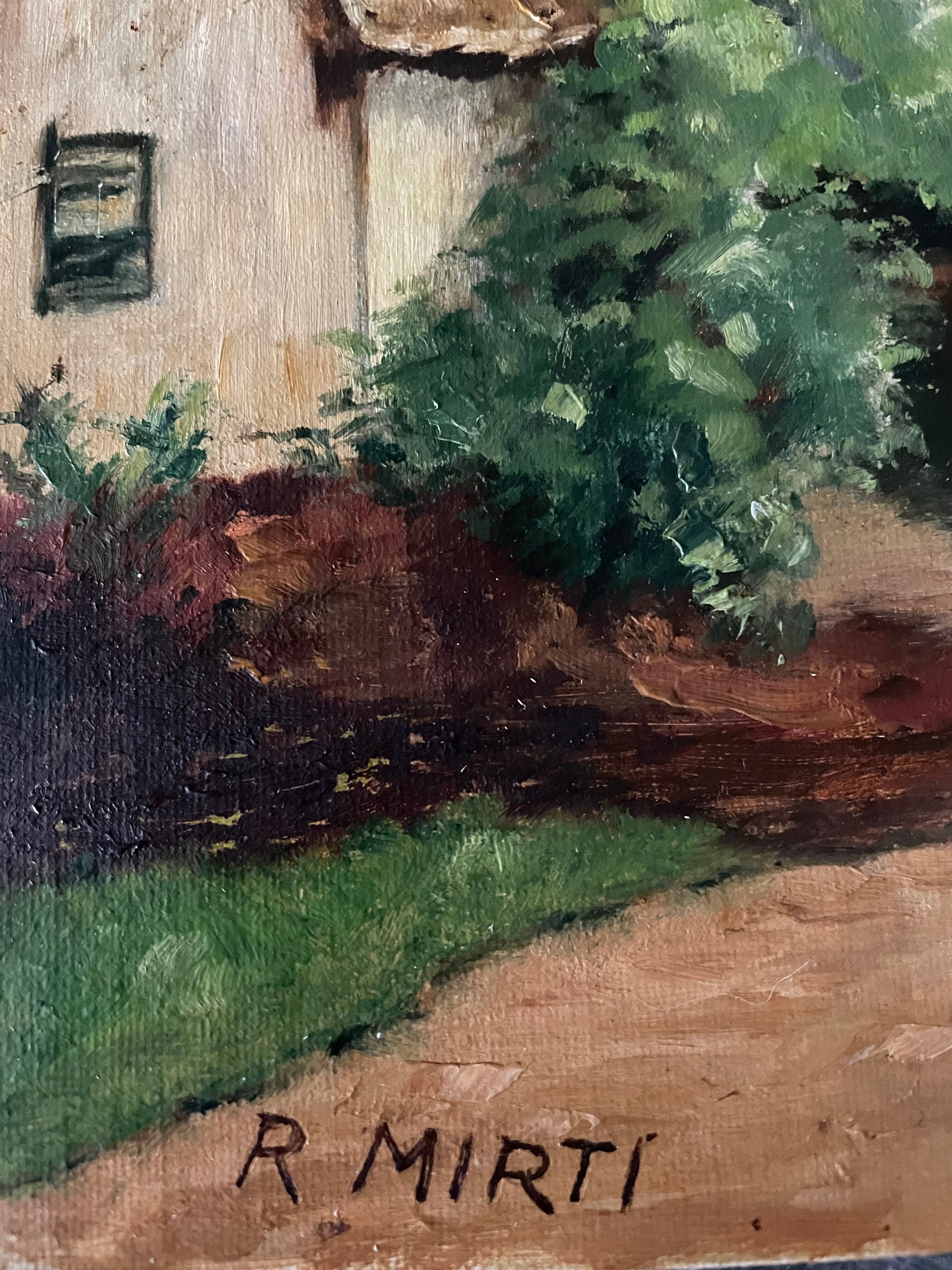 Ancient landscape painting