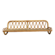 Large rattan wall shelf