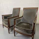 Pair of Empire armchairs