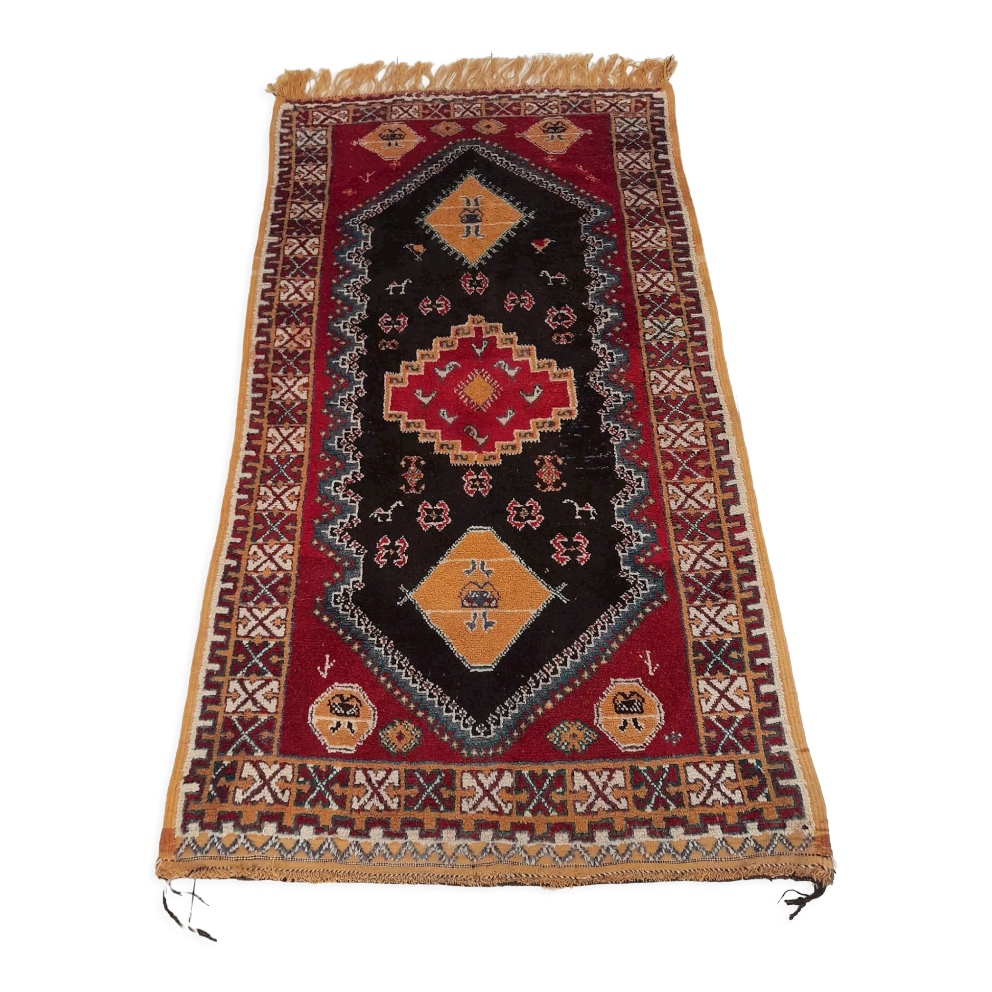 Berber carpet Taznakht handmade 246x145cm
