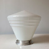 White opaline ceiling lamp