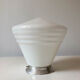 White opaline ceiling lamp