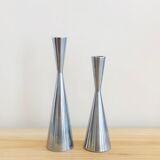 Duo of Diabolo candle holders by Erika Pekkari for Ikea 1990