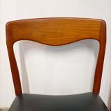 Scandinavian teak chairs from the 60s