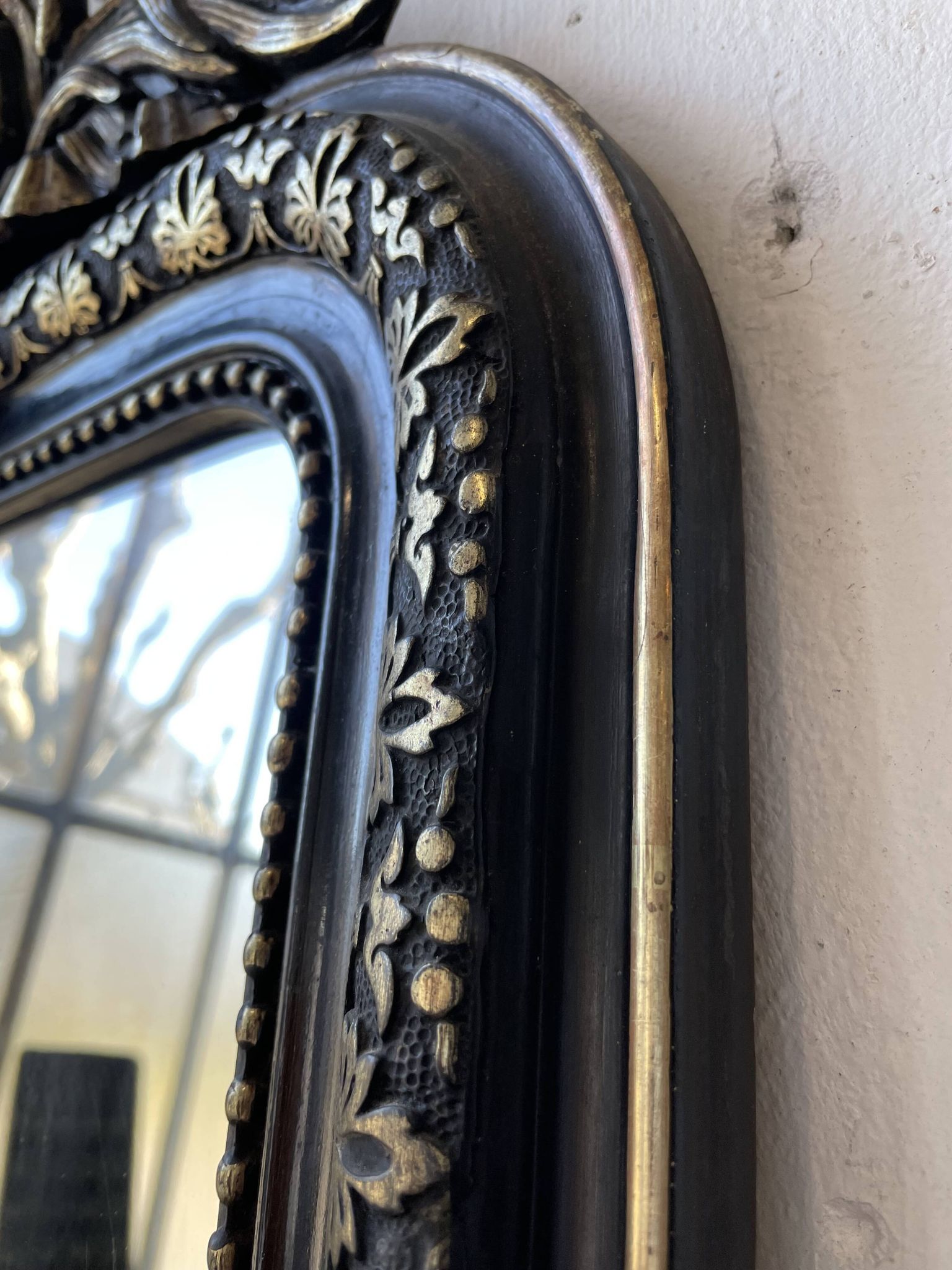 Miroir XXL blanc Louis Philippe 2m