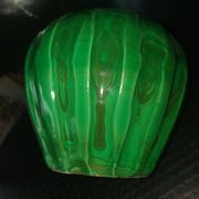 Vase céramique vert à effet de moire vers 1930