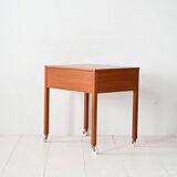Scandinavian 1950s teak cabinet with compartments