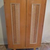 Parisian rattan cabinet
