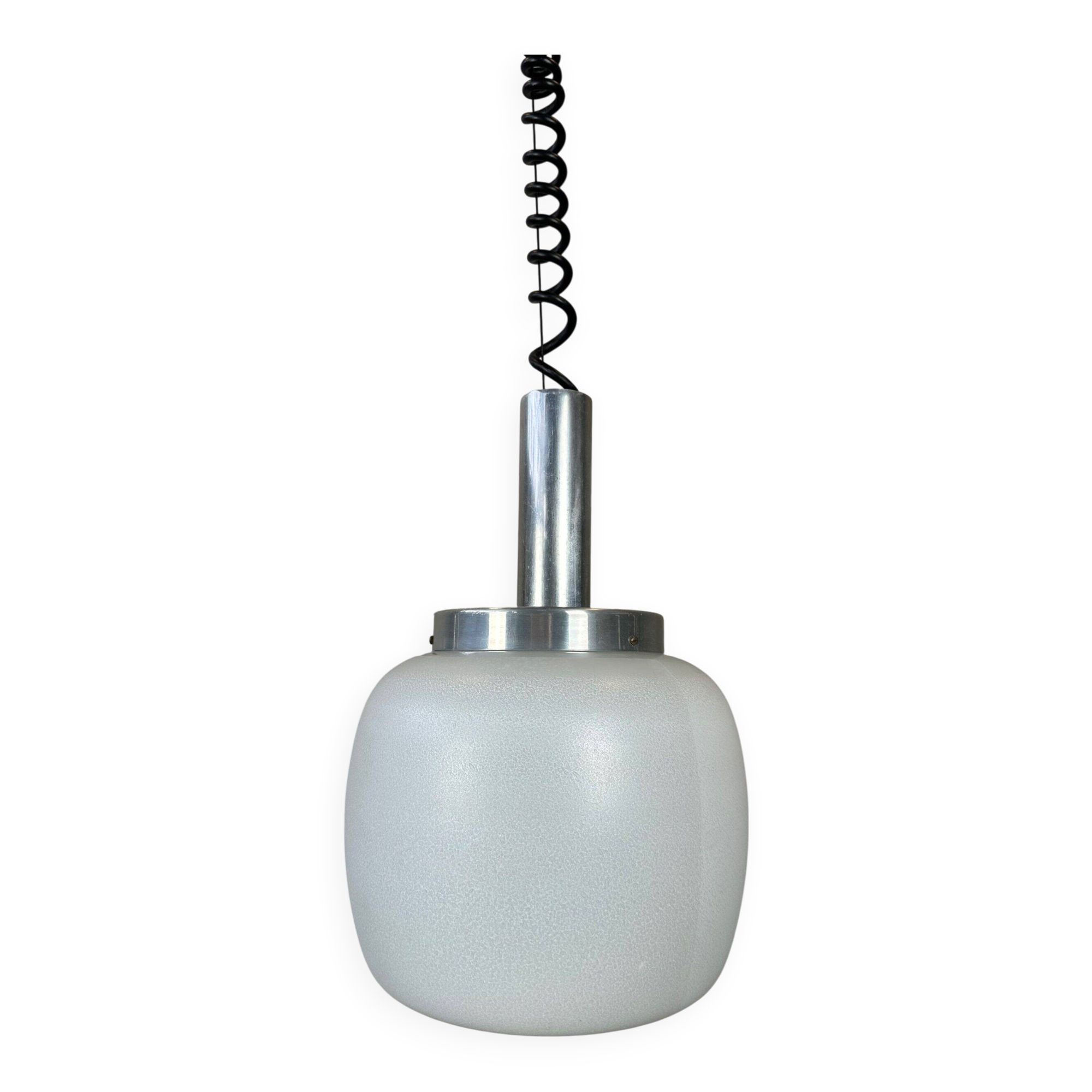 Vintage pendant lamp – glass – AKA (DDR)