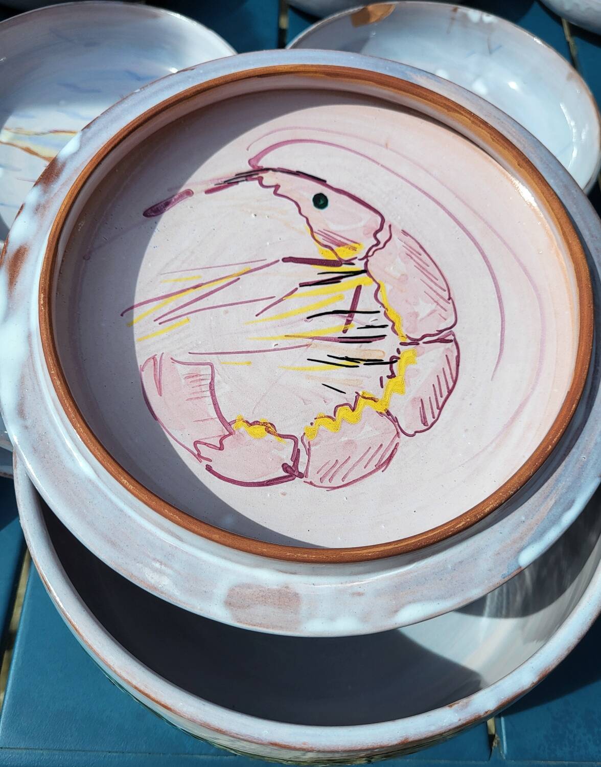 Series of 13 pieces signed Séguéla 1977