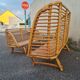 Rattan bed basket
