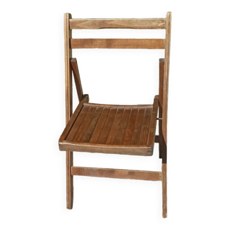 Folding chair solid wood