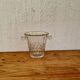 Vintage glass ice bucket